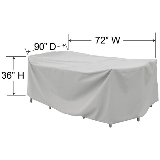 Small Oval / Rectangular Dining Table & Chairs - 72"W x 90"D x 36"H