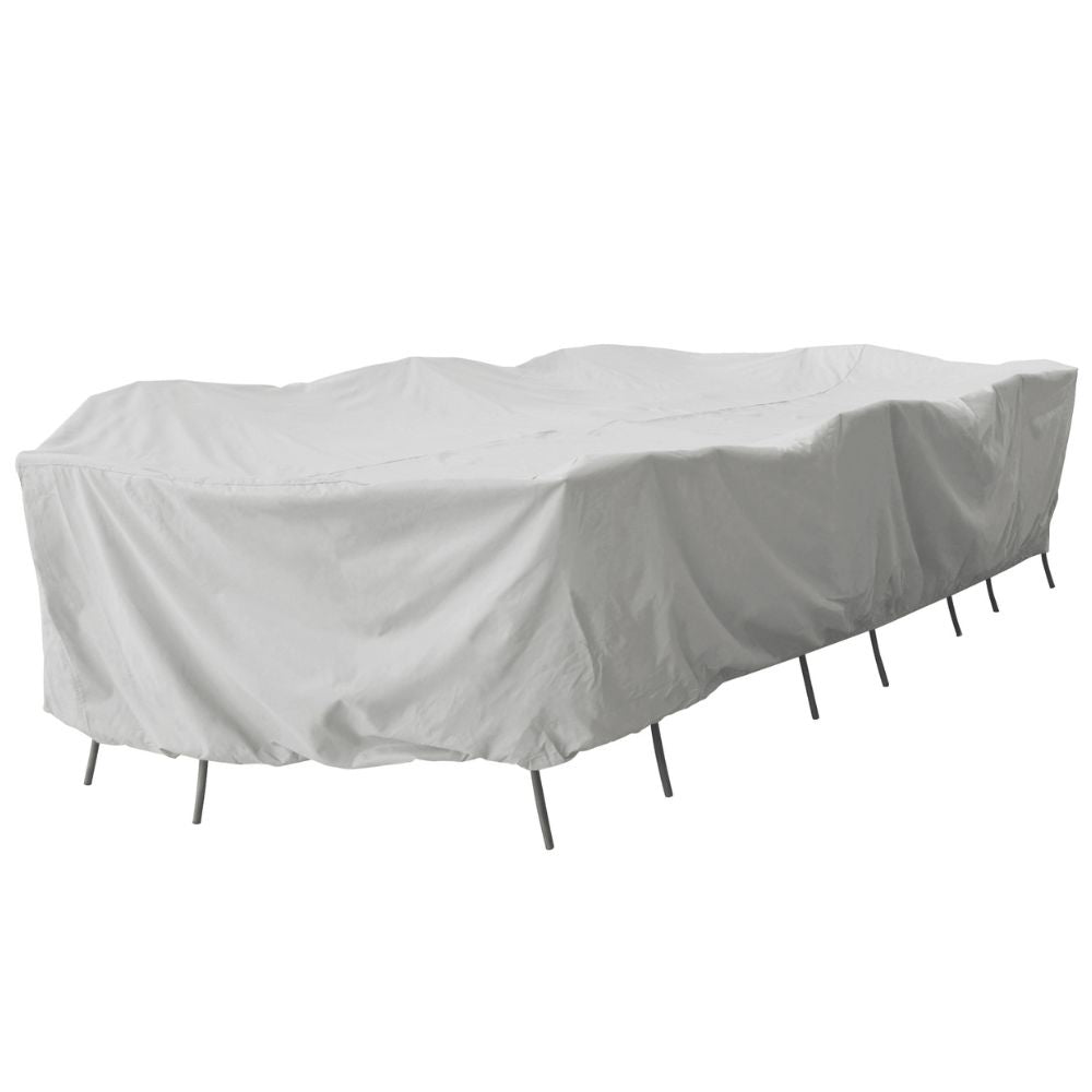 X-Large Oval / Rectangular Dining Table & Chairs Cover - 88"W x 156"D x 36"H