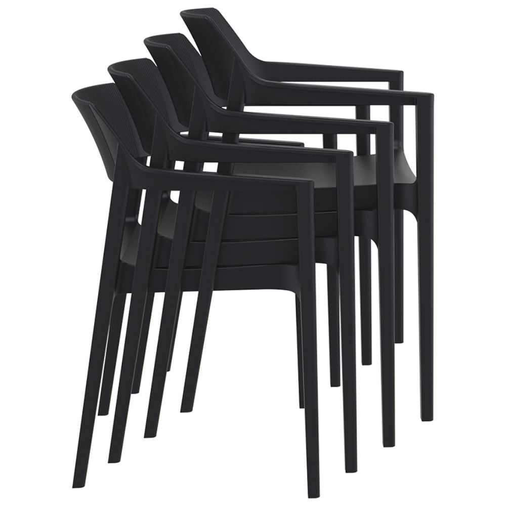 Tulum Dining Arm Chair - Set of 4