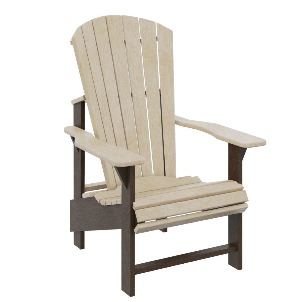 Upright Adirondack Chair