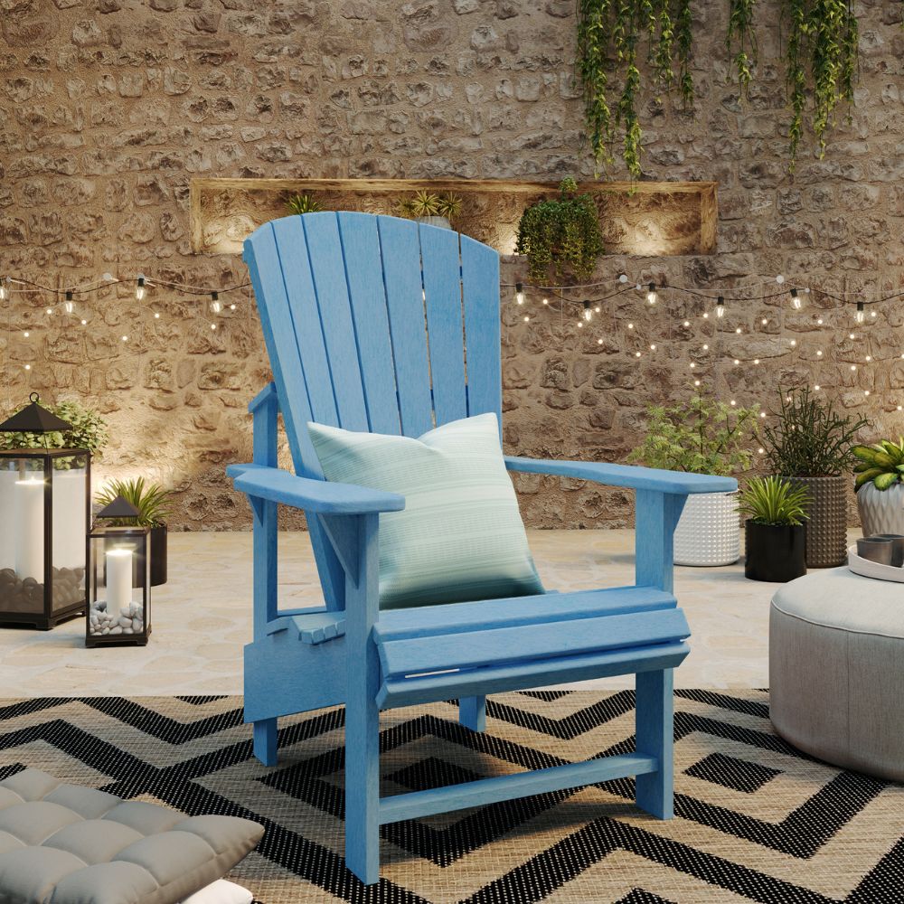 Upright Adirondack Chair