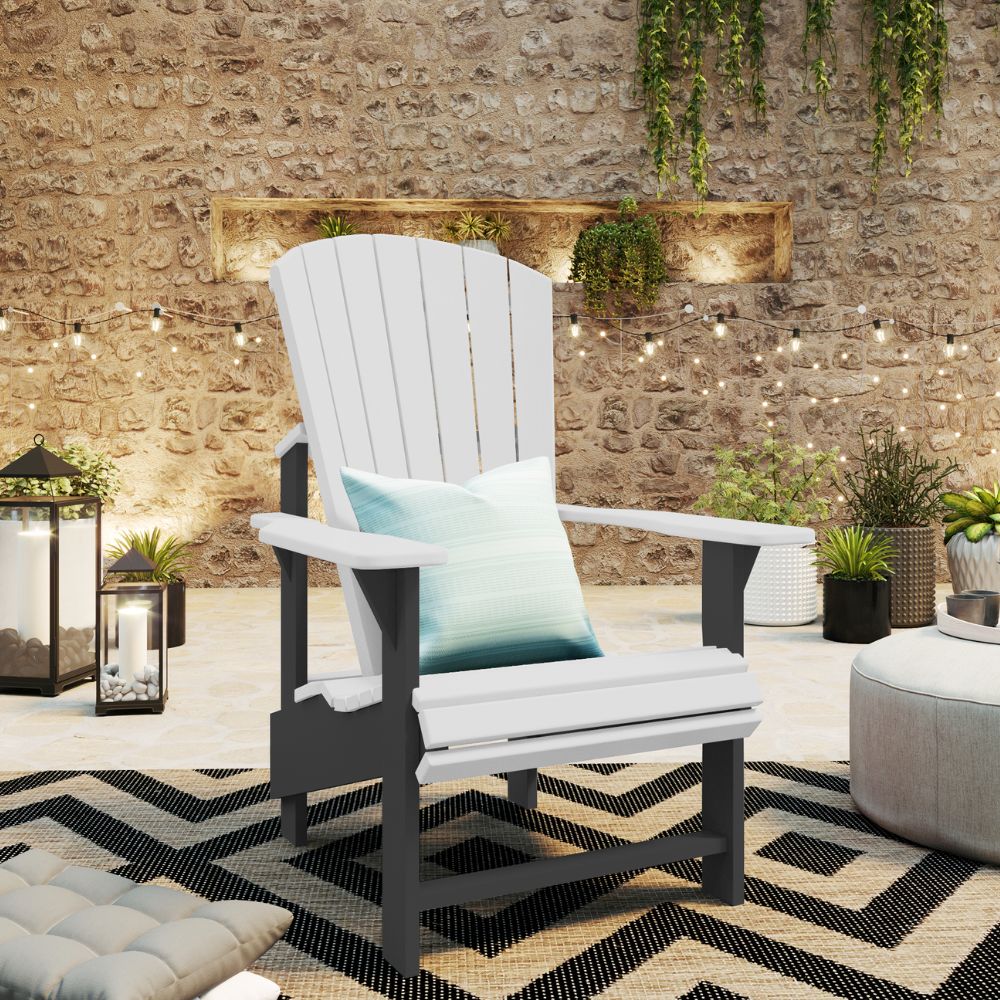 Upright Adirondack Chair