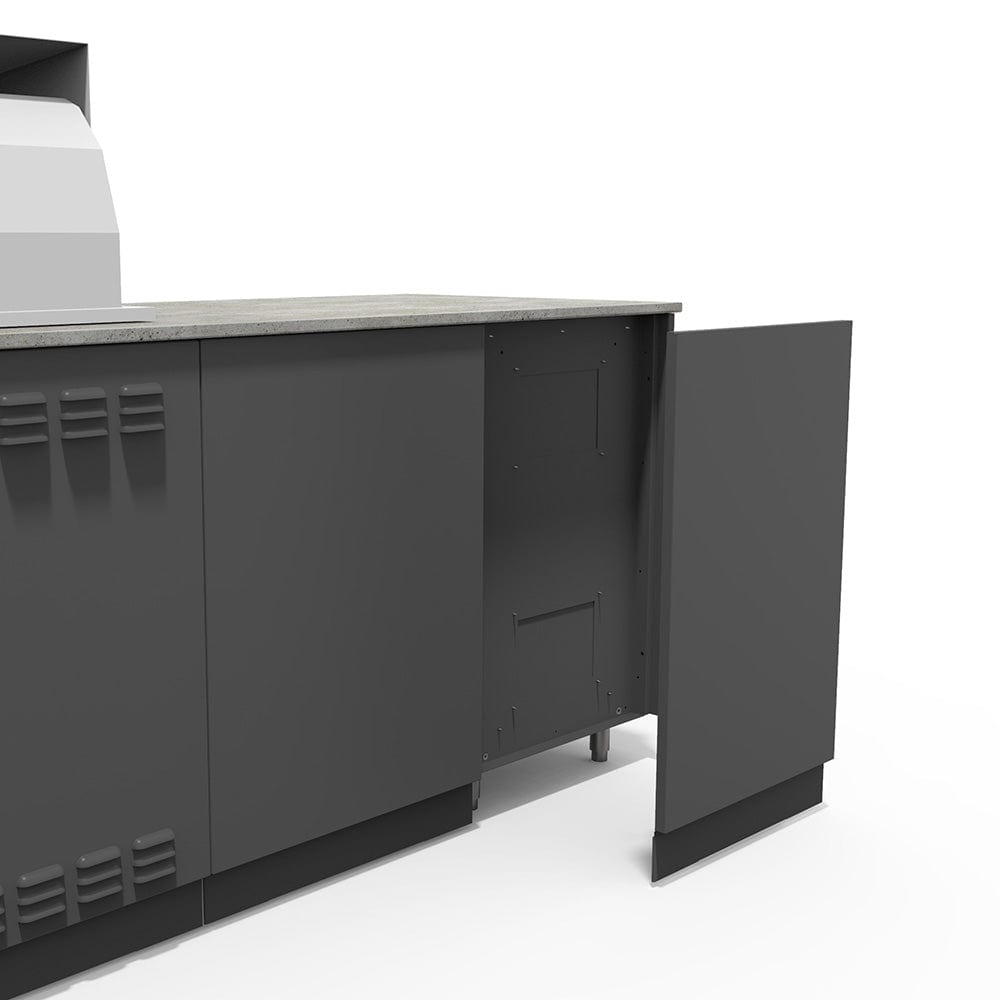 Soho 42 Outdoor Kitchen Island Back Panel Kit InsideOut