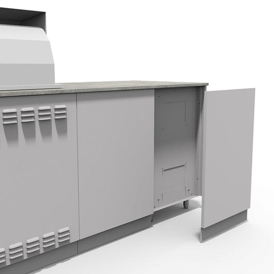 Taïga 36 Outdoor Kitchen Island Back Panel Kit