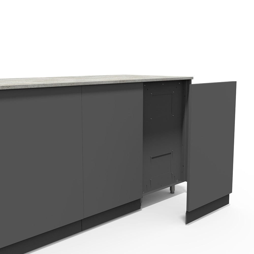 Perseid Outdoor Kitchen Island Back Panel Kit