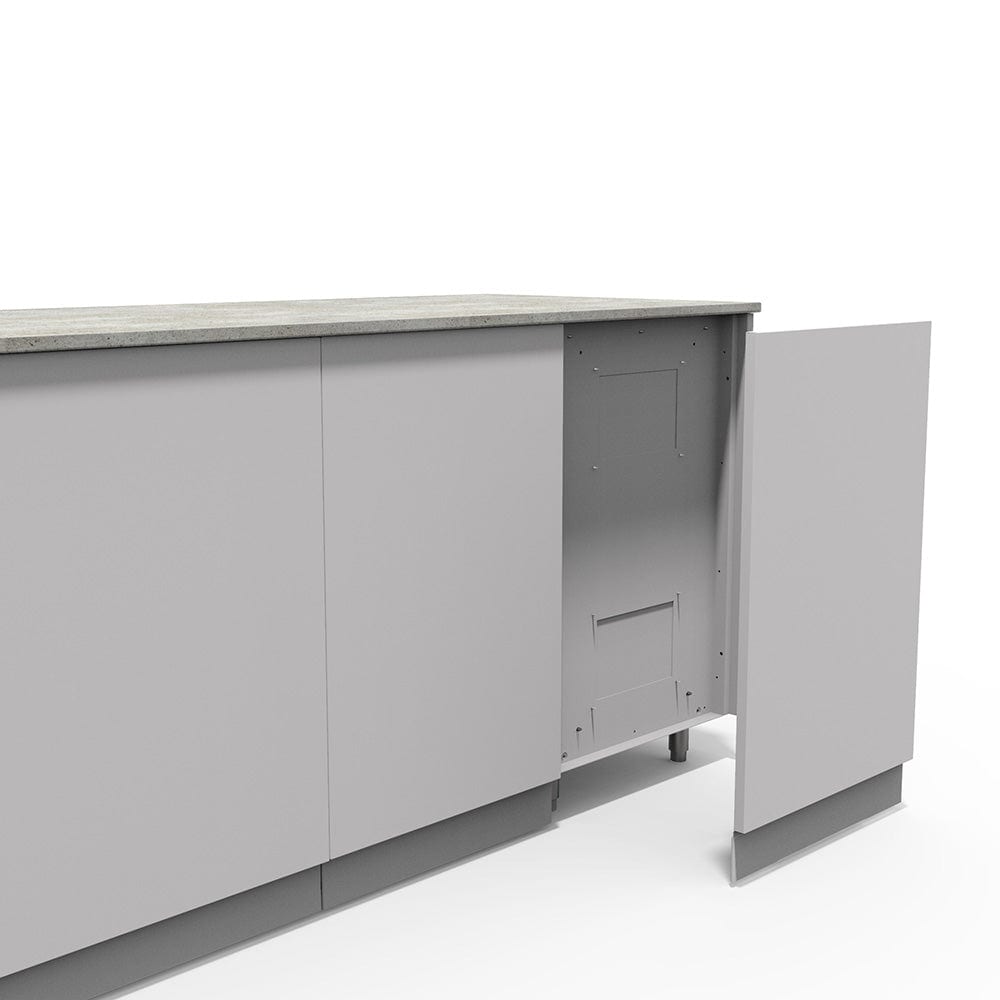Perseid Outdoor Kitchen Island Back Panel Kit