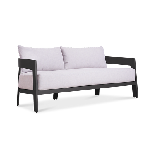 Vento Loveseat - Cast Silver