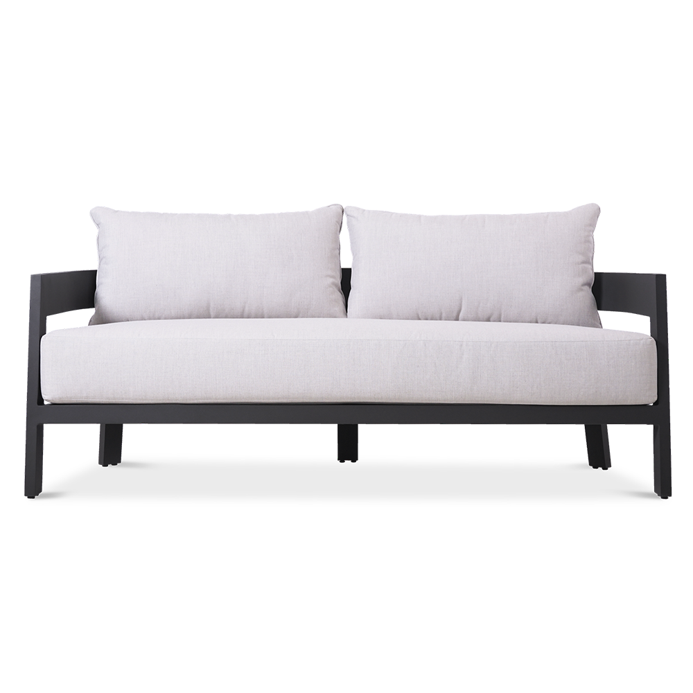 Vento Loveseat - Cast Silver