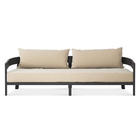 Vento Sofa - Cast Silver