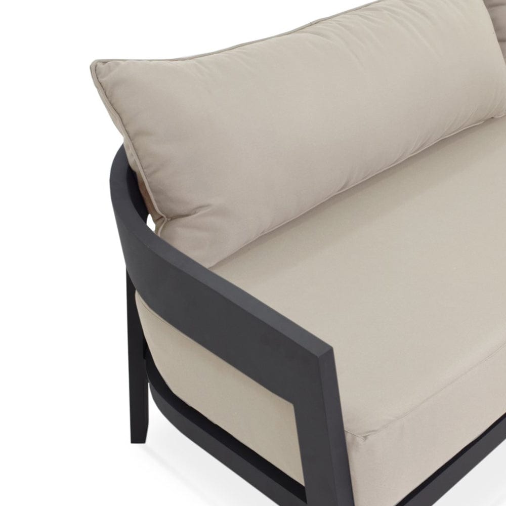 Vento Sofa - Cast Silver