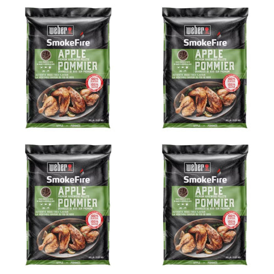 Weber SmokeFire Apple Pellets - Set of 4