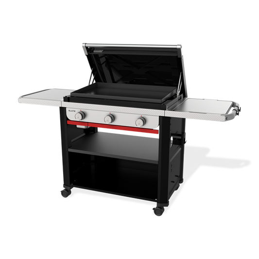Weber Slate 30" Rust-Resistant 3-Burner Griddle - Propane
