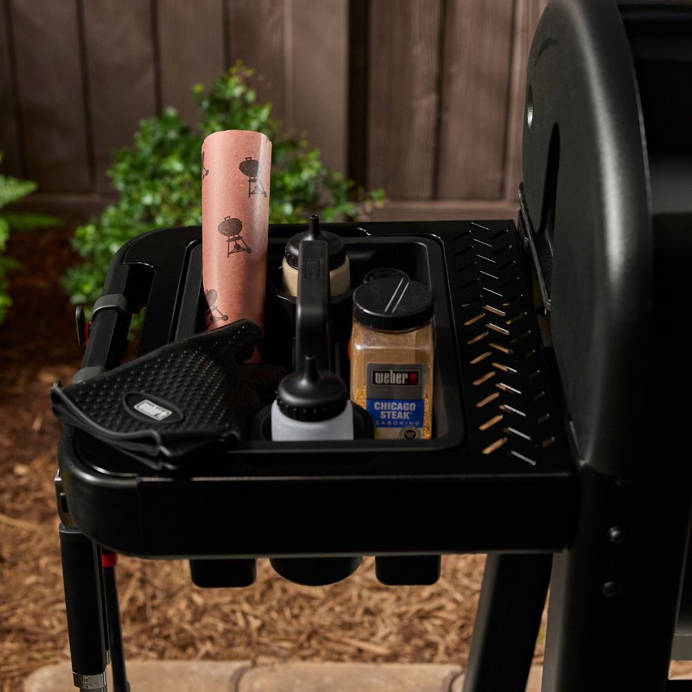 Weber Works Pellet Grill Drop-In Side Table