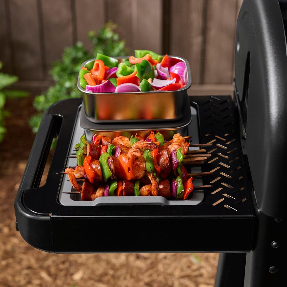 Weber Works Pellet Grill Drop-In Side Table