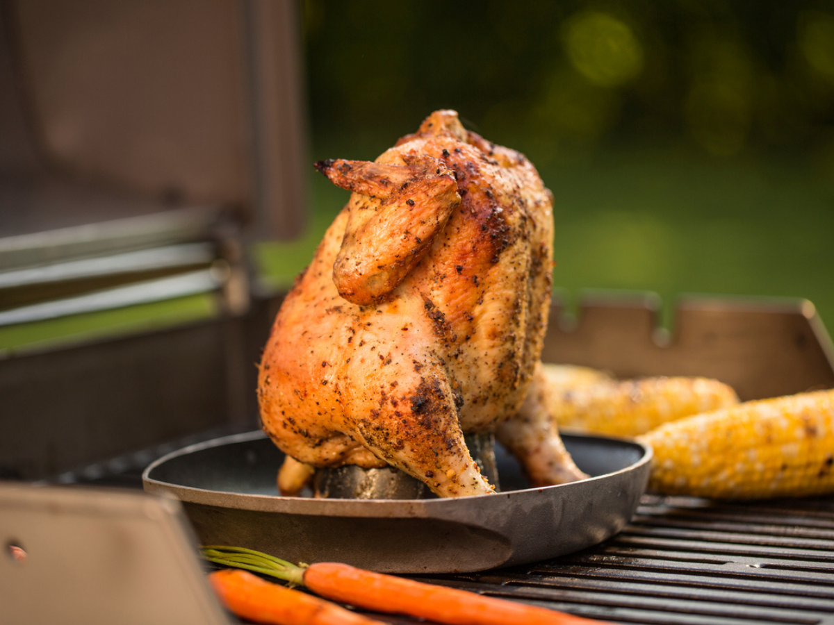 Weber Deluxe Chicken Roaster