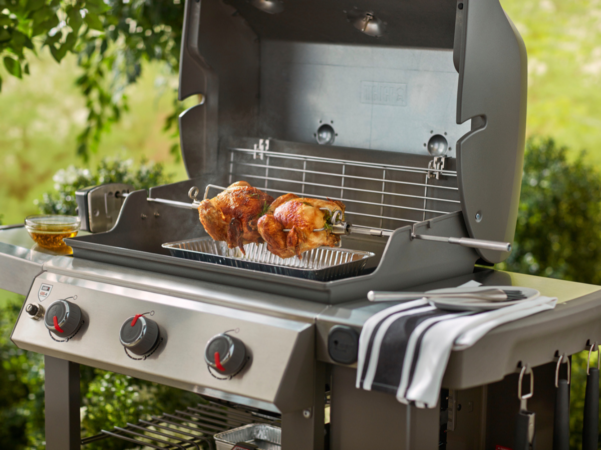 Weber Genesis II 200 & 300 Rotisserie