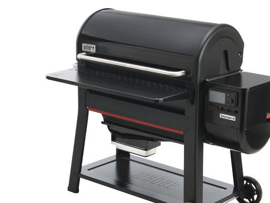 Weber Searwood Pellet Grill Front Table
