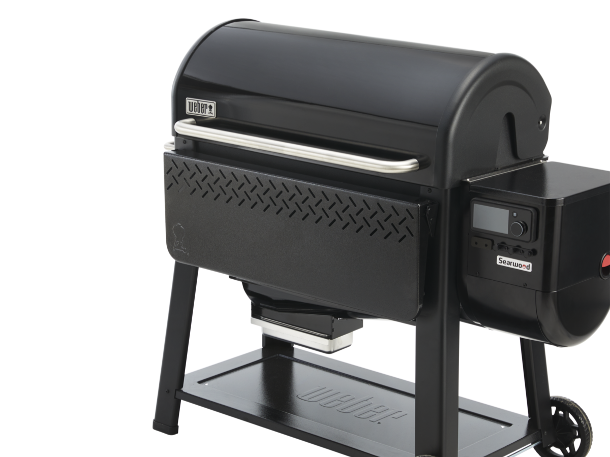 Weber Searwood Pellet Grill Front Table