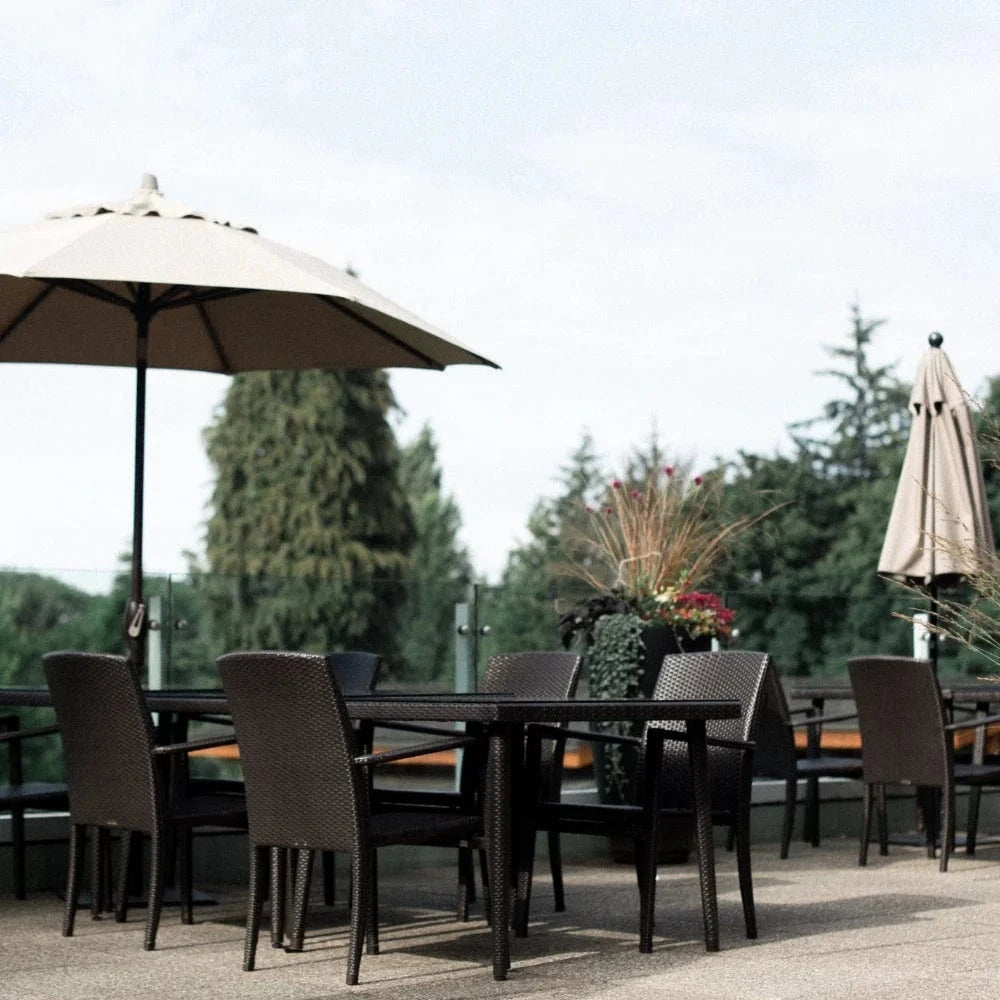 Woodside Stackable Dining Arm Chair