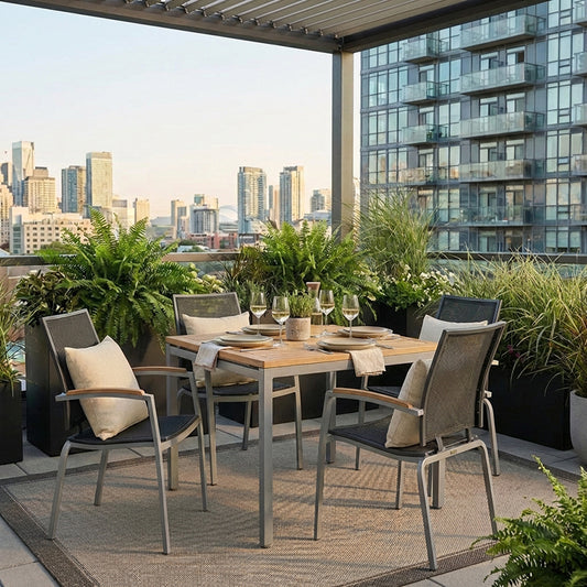 Zunix 5pc Sling Dining Set