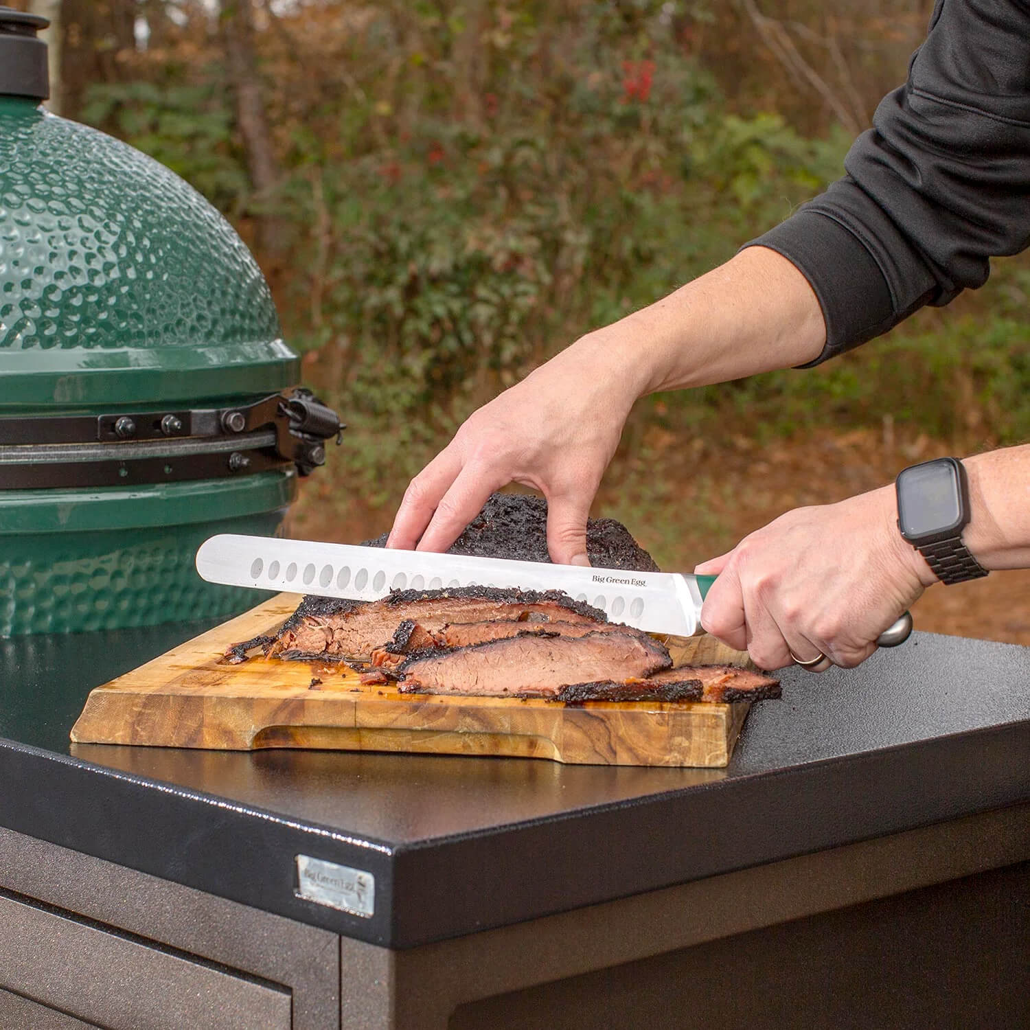 Big Green Egg 12" Brisket Slicing Knife with Protective Cover