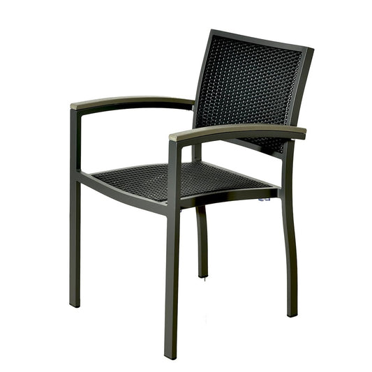Marco Wicker Dining Arm Chair