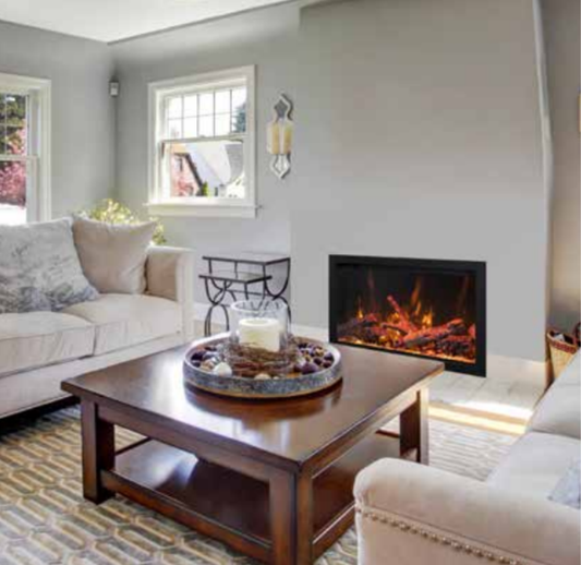 Amantii 33" Traditional Bespoke Smart Electric Fireplace