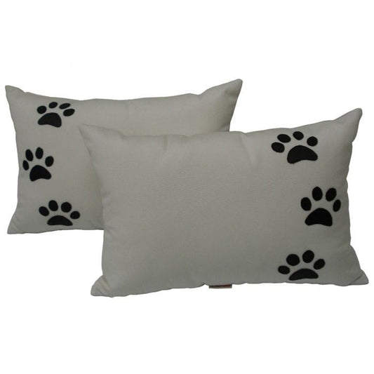 Sunbrella Icon Toss Cushion - Paws