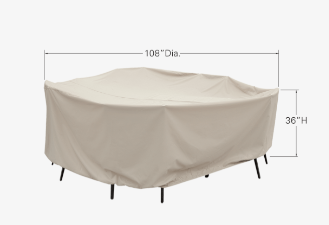 60" Round Table & Chair Cover