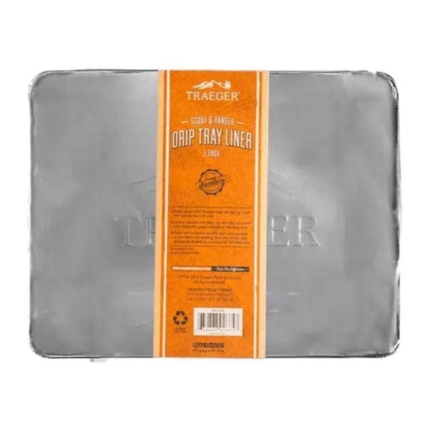 Traeger Ranger / Scout Drip Tray Liner - 5 Pack