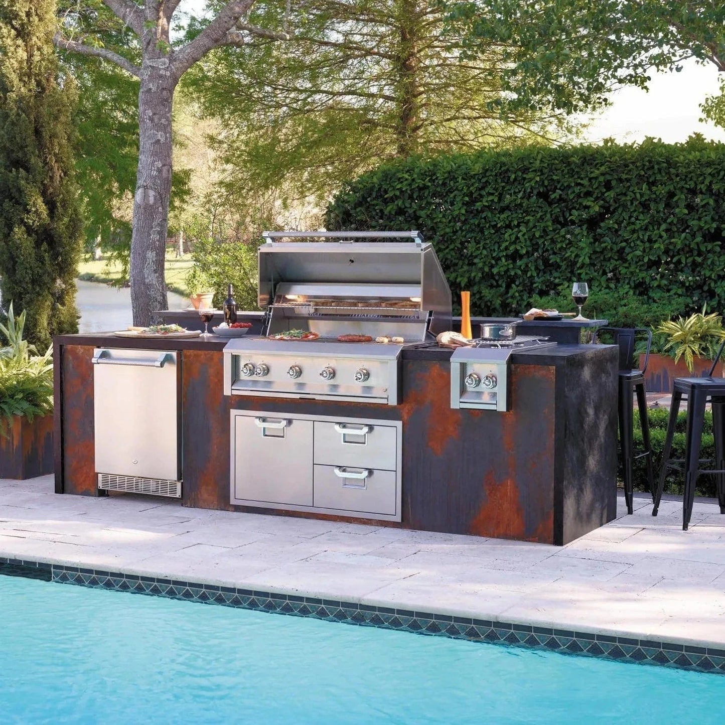 Hestan Aspire Stainless Steel Fridge