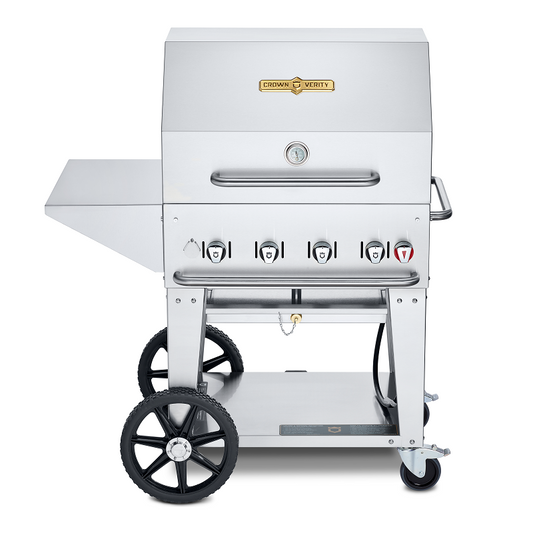 Crown Verity 30" Mobile Grill Package
