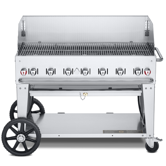 Crown Verity 48" Mobile Grill Windguard Package