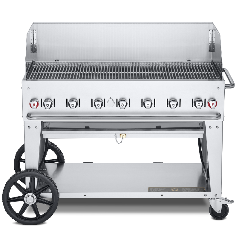 Crown Verity 48" Mobile Grill Windguard Package