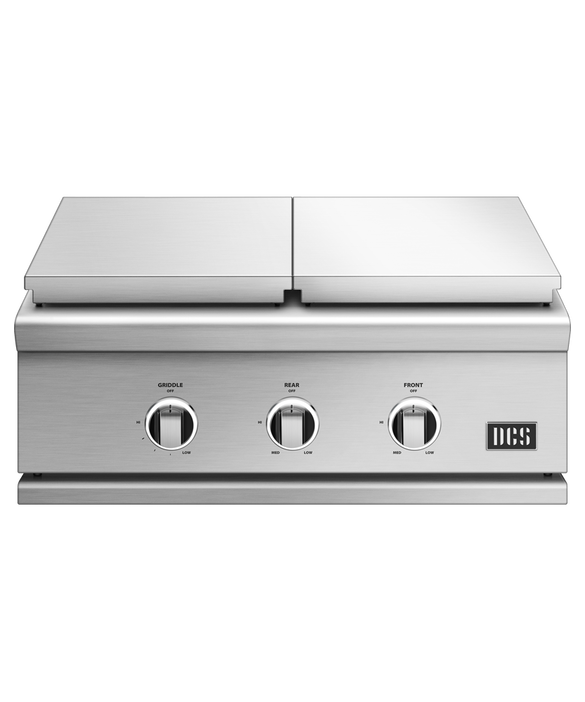 DCS 30" Series 9 Griddle & Side Burner