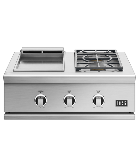 DCS 30" Series 9 Griddle & Side Burner