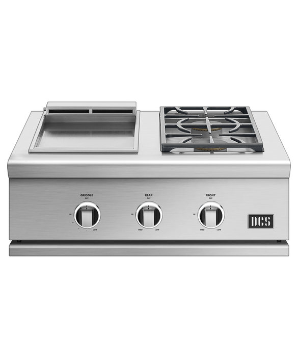 DCS 30" Series 9 Griddle & Side Burner