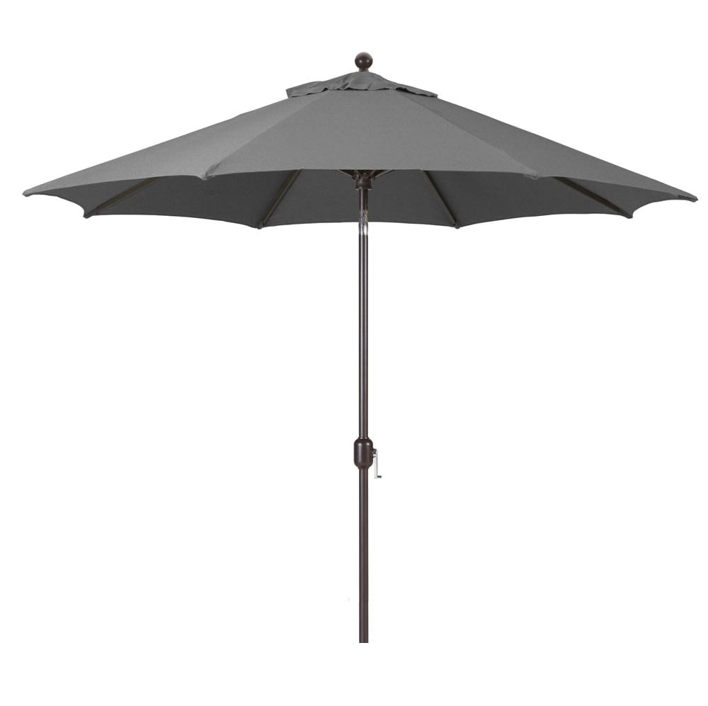 9' Round Deluxe Auto-Tilt Sunbrella Market Umbrella