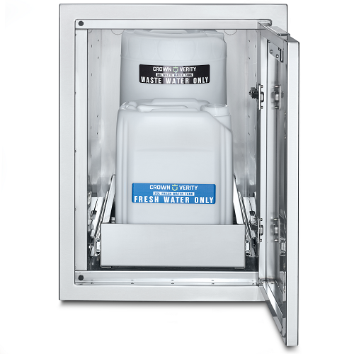 Crown Verity Infinite Series Large Built-In Cabinet with Water Bin Storage