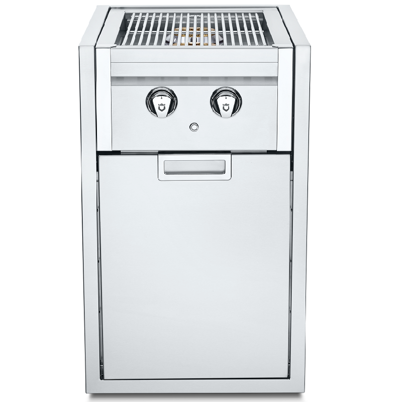 Crown Verity Infinite Series Small Built-In Cabinet Module w/ Dual Side Burner & Garbage Holder