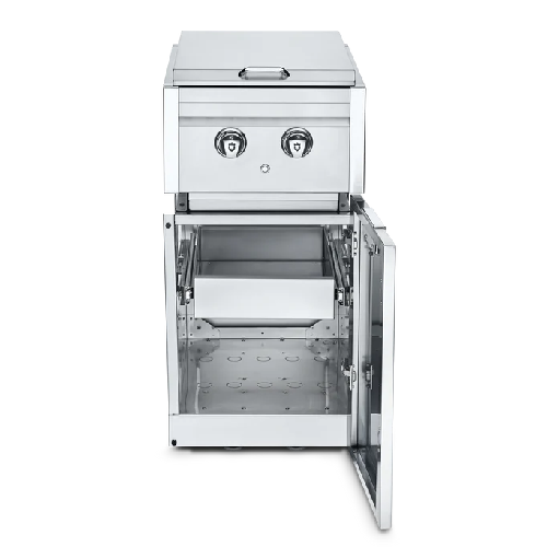Crown Verity Infinite Series Cabinet Module w/ Dual Side Burner & Single Drawer