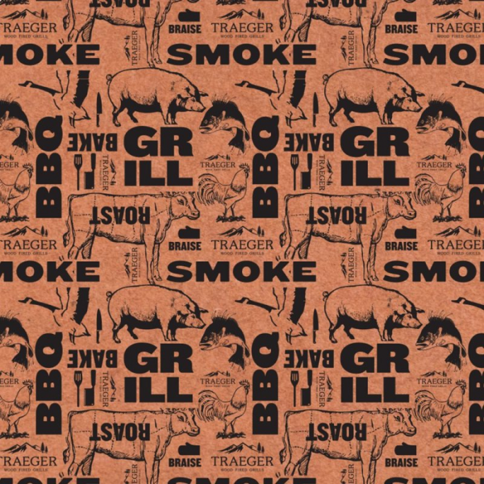 Traeger x Oren Pink BBQ Butcher Paper Roll