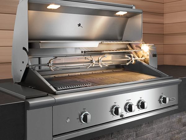 DCS 48" Series 9 Grill with Rotisserie + Charcoal
