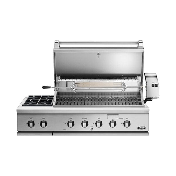 DCS 48" Series 7 Grill with Rotisserie and Integrated Side Burners