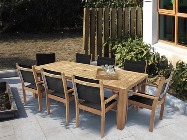 Captiva 9pc Teak Dining Set