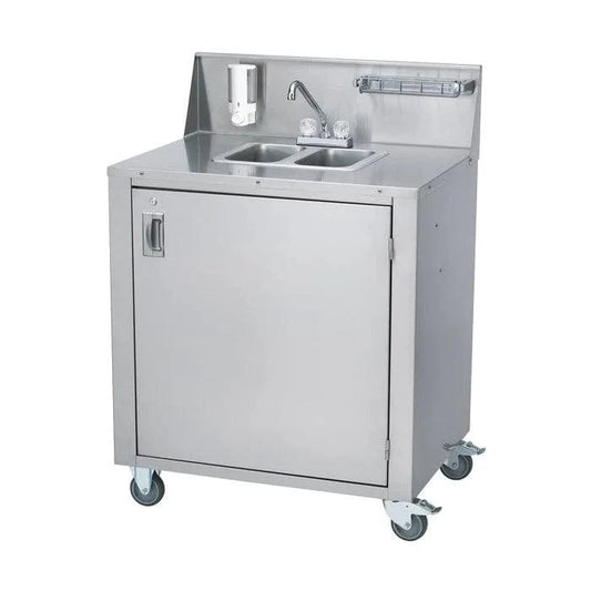 Crown Verity Double Stainless Handwashing Sink