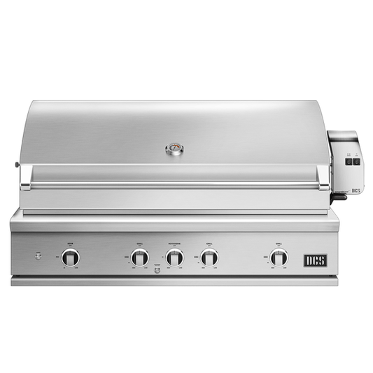 DCS 48" Series 9 Grill with Rotisserie, Charcoal & Infrared Sear Burner
