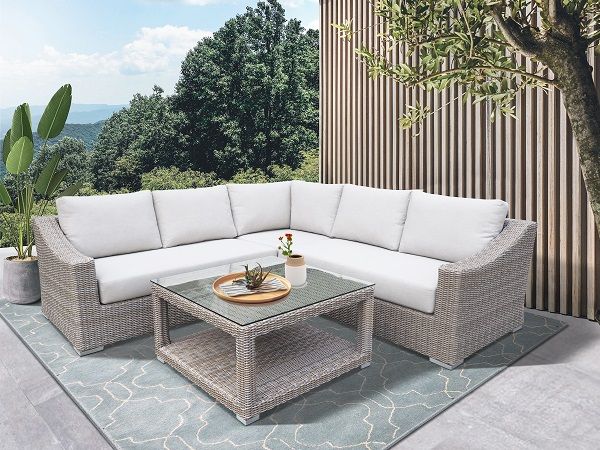 East Lake 3pc Sectional - Driftwood