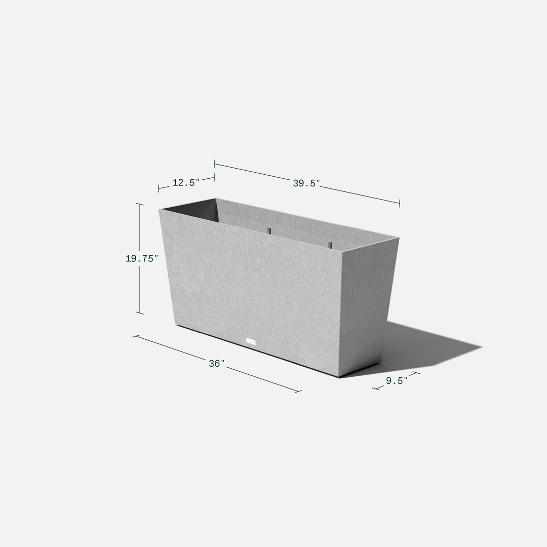 Midori Planter - Charcoal