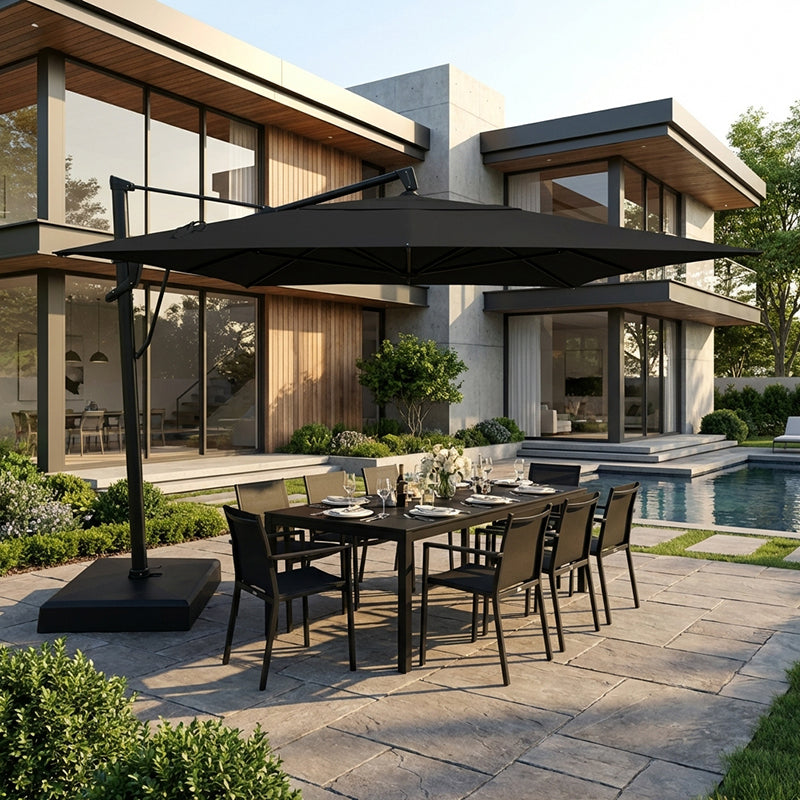 10' x 13' Rect. AKZ Plus TG Sunbrella Parasol